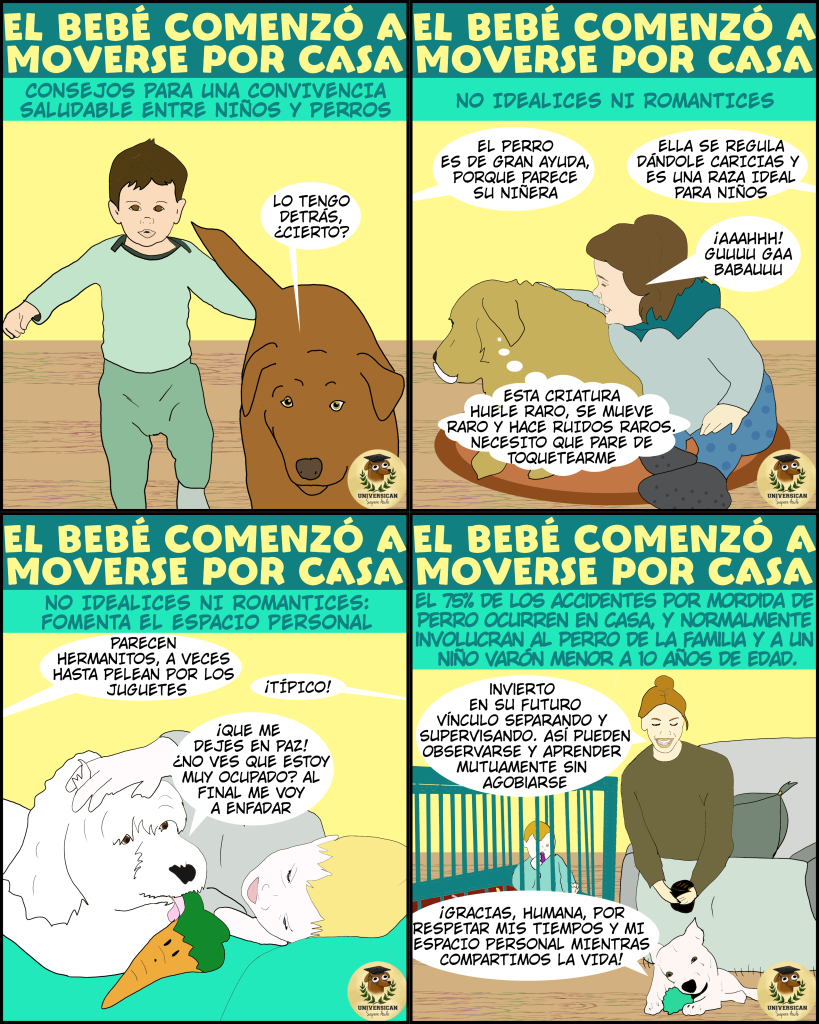 CONSEJOS PARA UNA CONVIVENCIA SALUDABLE ENTRE NIÑOS Y PERROS